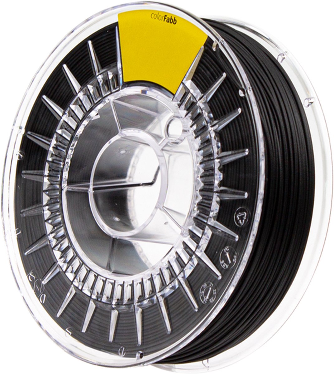 colorFabb Pa-cf Low Warp 3D-printerfilament - 2,85 mm - 700 g - High tensile - High temperature resistance - Carbon fiber infused