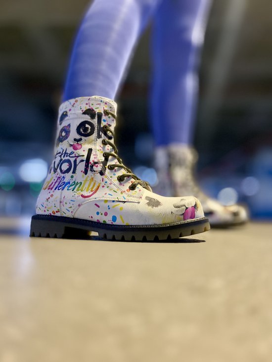 GOBY - Look At The World Differently - Bottines - Bottes femme - Bottes femmes - Haute qualité - Fait main - Taille 42