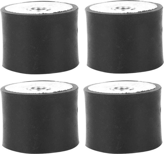 4 Ammortizzatori Antivibrazione In Gomma DD40x30 M10 - Isolatori Per Macchinari - Foto 5