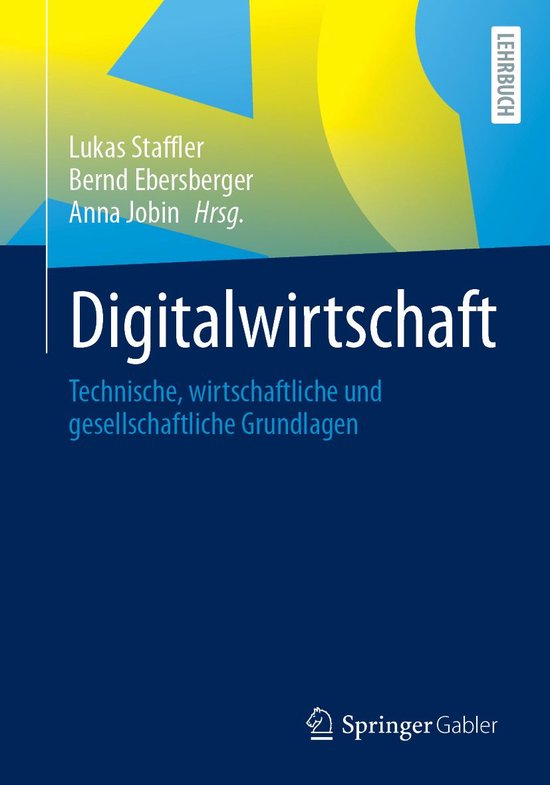 Business and Economics (German Language) - Digitalwirtschaft - cover