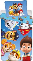 PAW Patrol Housse de couette Puppy Power - Simple - 140 x 200 cm - Polyester