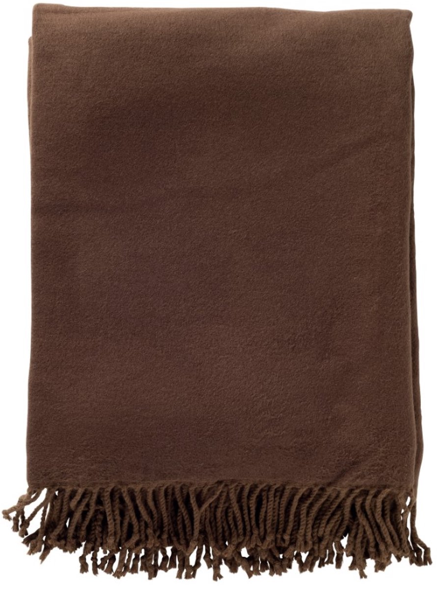 ANNABELLA | plaid 150x200 cm | Chocolate Martini | bruin | Hoii