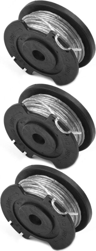 8 Paquet F016800569 Bobine De Rechange Pour Coupe-Bordures Pour Bosch EasyGrassCut 23, 26, 18, 18-230, 18-260, 18-26 - Jardin