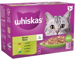 Whiskas Pouch 1+ Mixed 12x 85g