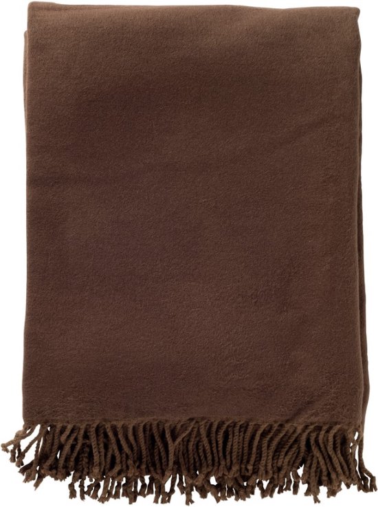 Foto: Annabella plaid 150x200 cm chocolate martini bruin hoii