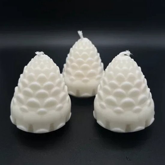 Kerstcollectie - kerstkaars - dennenappel