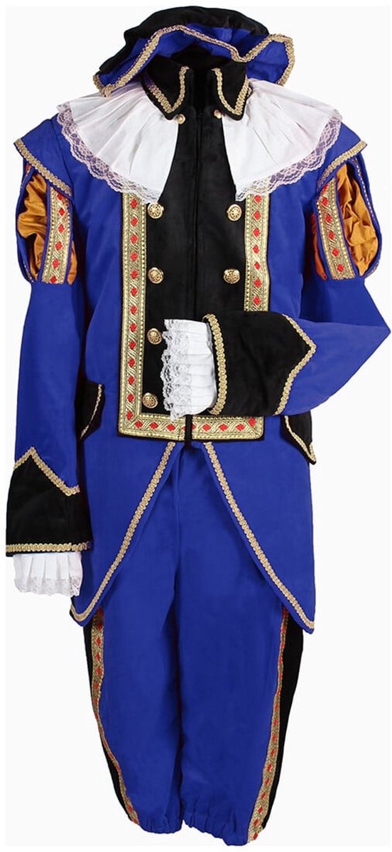 Pietenpak Toby Blauw-Zwart Luxe - L