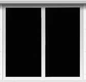 Verduisterende Raamfolie - Kantoor/ Huis/ Badkamer/ Slaapkamer/ Keuken Verduisterende Raamfolie - Verduisterende Raamsticker - Ondoorzichtige Glassticker - Warmte-Isolatie, ZonnebrandcrèMe, Anti-Uv, Decoratieve Raamsticker - 45x100Cm - Met schraper
