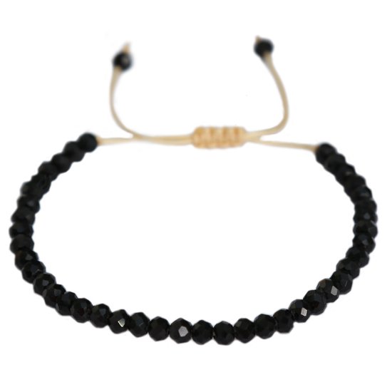 Bracelet facette noir