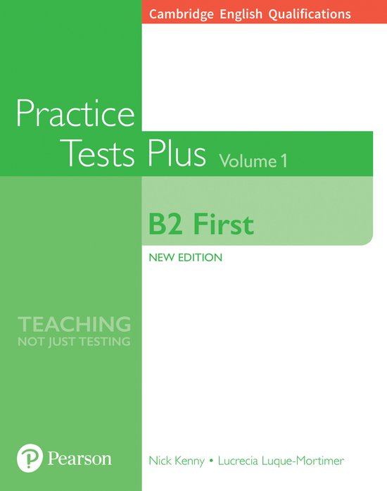 Cambridge English Qualifications: B2 First Volume 1 Practice ... - cover