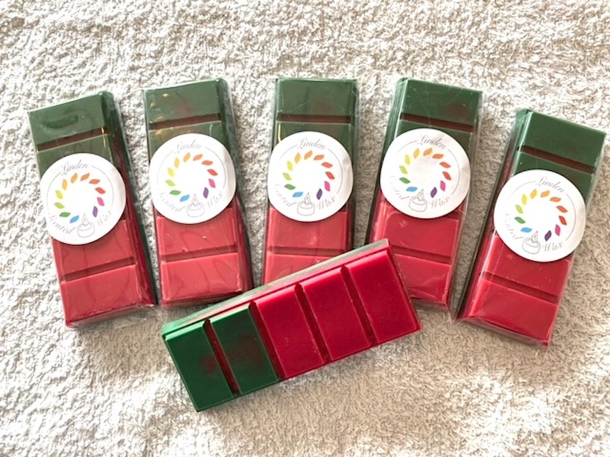 Waxmelts NUTCRACKER / NOTENKRAKER waxmelt KERST kerstmis geur - Linden - handgemaakt - 100% sojawax - aromatic - geurbrander - huisparfum