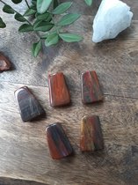Ruben Robijn Fossiel hout doorboorde hanger