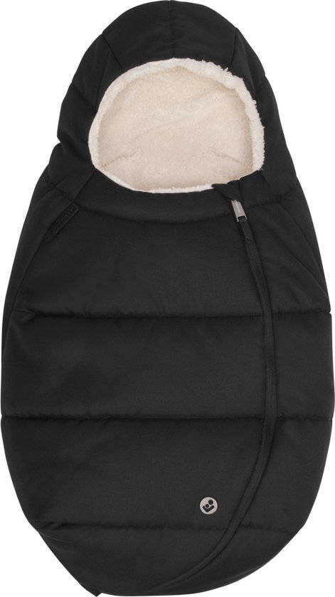 Maxi-Cosi Voetenzak - Accessoire - Twillic Black- Voor babyautostoelen met 5-punts gordel
