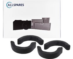 AllSpares Koolstoffilter (4 St.) voor Afzuigkappen geschikt voor Novy Monoblock 230060 (429x62x30mm)