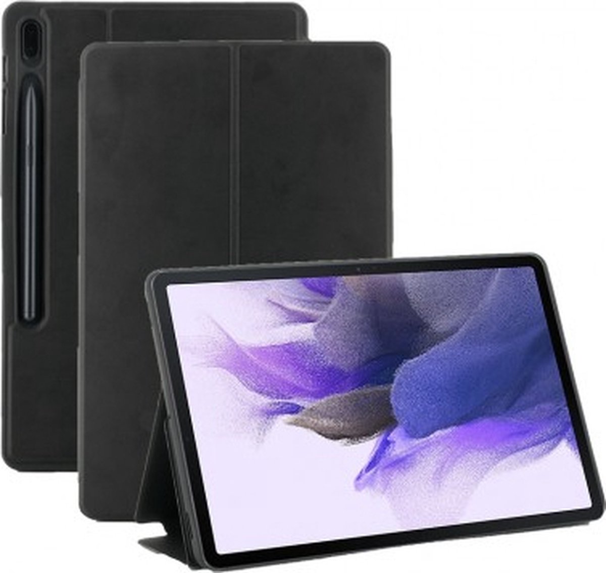 Mobilis 068006 tabletbehuizing 31,5 cm (12.4") Flip case Zwart