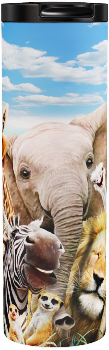 Wilde dieren Africa Selfie - Thermobeker 500 ml