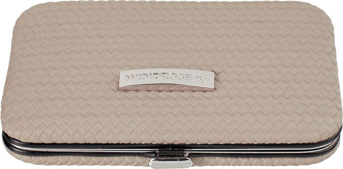 Goedkoopste WINDROSE Manicure set Corbello Manicure Taupe Beige