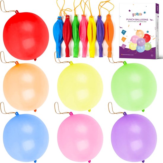 Ballonnen groot formaat: 90 cm ballonnen in DISC kleuren - The Lente