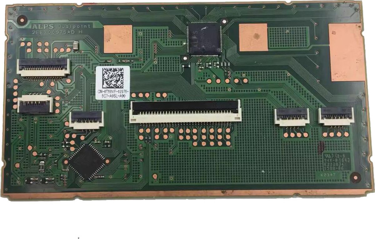 Notebook TouchPad Board - Geschikt voor DELL Latitude 5480 / 5580 / E5480 / E5490 / E5590 Series - P/N: T68VF / NBX00023E00 / W1T3K