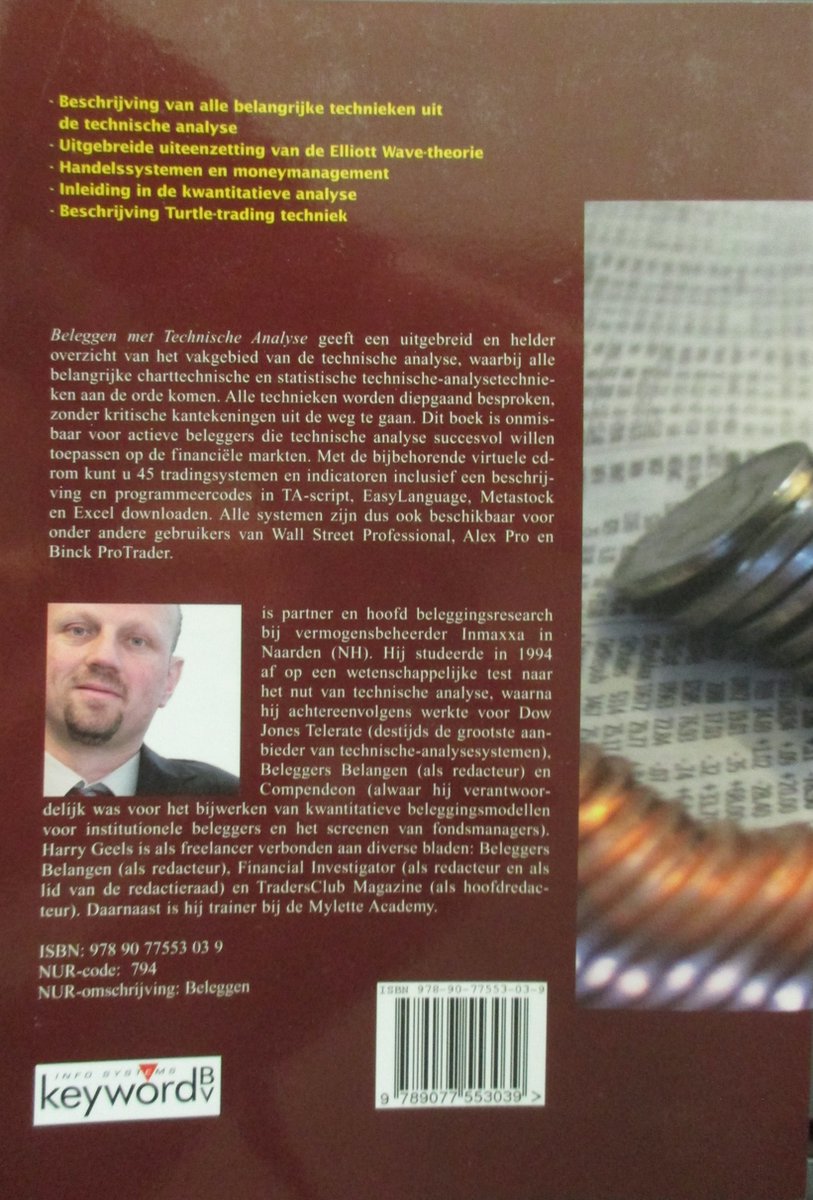 Beleggen met Technische Analyse - back cover