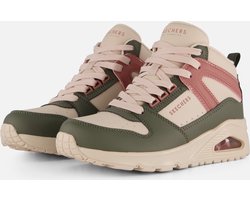 Skechers UNO-HIGH REGARDS Dames Sneakers - Naturel