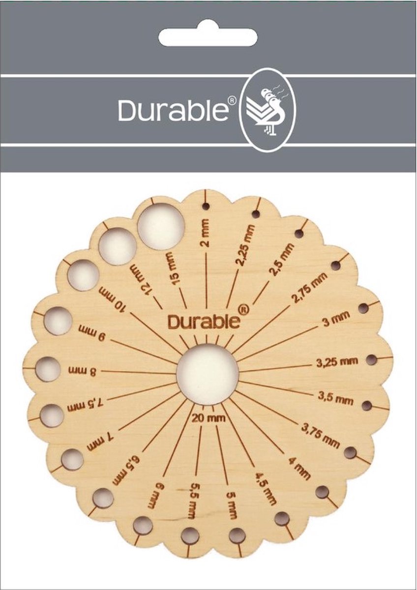 Durable Naalddiktemeter - Bloem 12cm