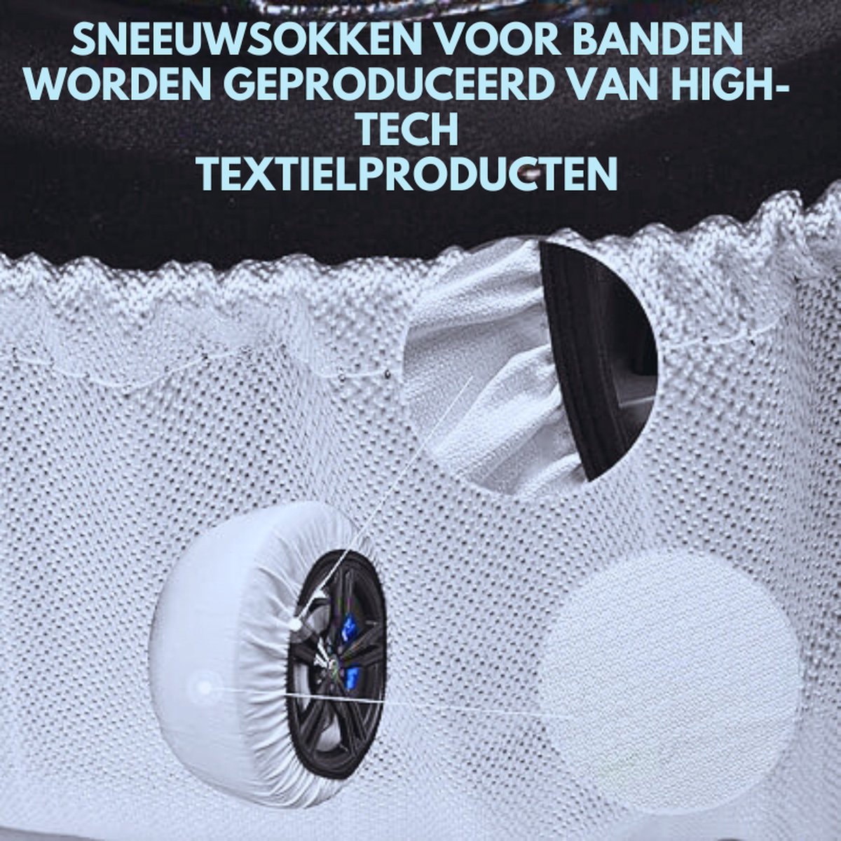 KARELLS Sneeuwkettingen, antislip, verstelbare kettingen, bandenwiel