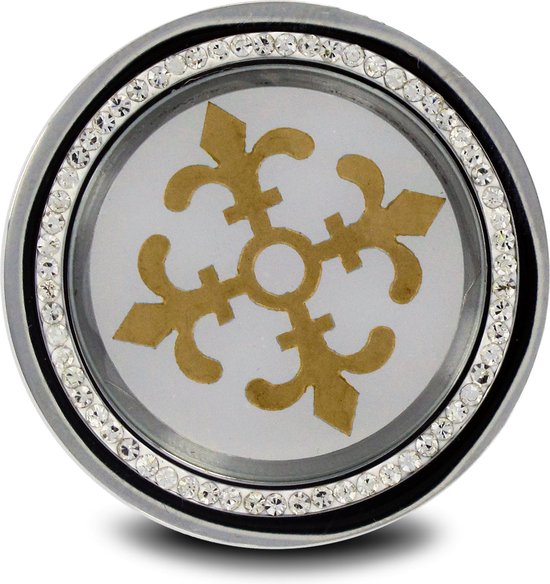 LOCKits 982501270 - Pièce d'acier - 33 mm - Dorée