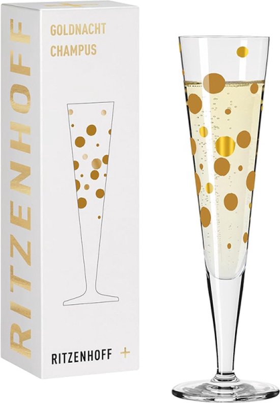 Ritzenhoff Goldnacht Champus Champagneglas 1041