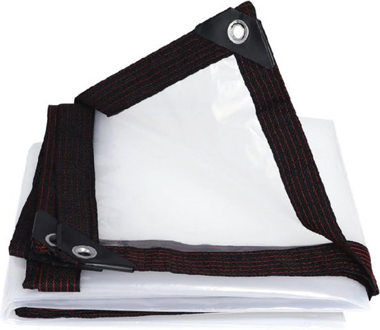 WERKA PRO Transparant afdekzeil, 160 g/m², 4 x 8 m WERKA PRO Transparant afdekzeil, 160 g/m², 4 x 8 m