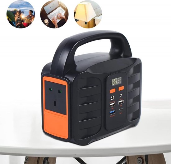 Draagbare Power Station 80000mAh - 240V 150W AC Outlet voor Camping en Thuisgebruik — afbeelding 4