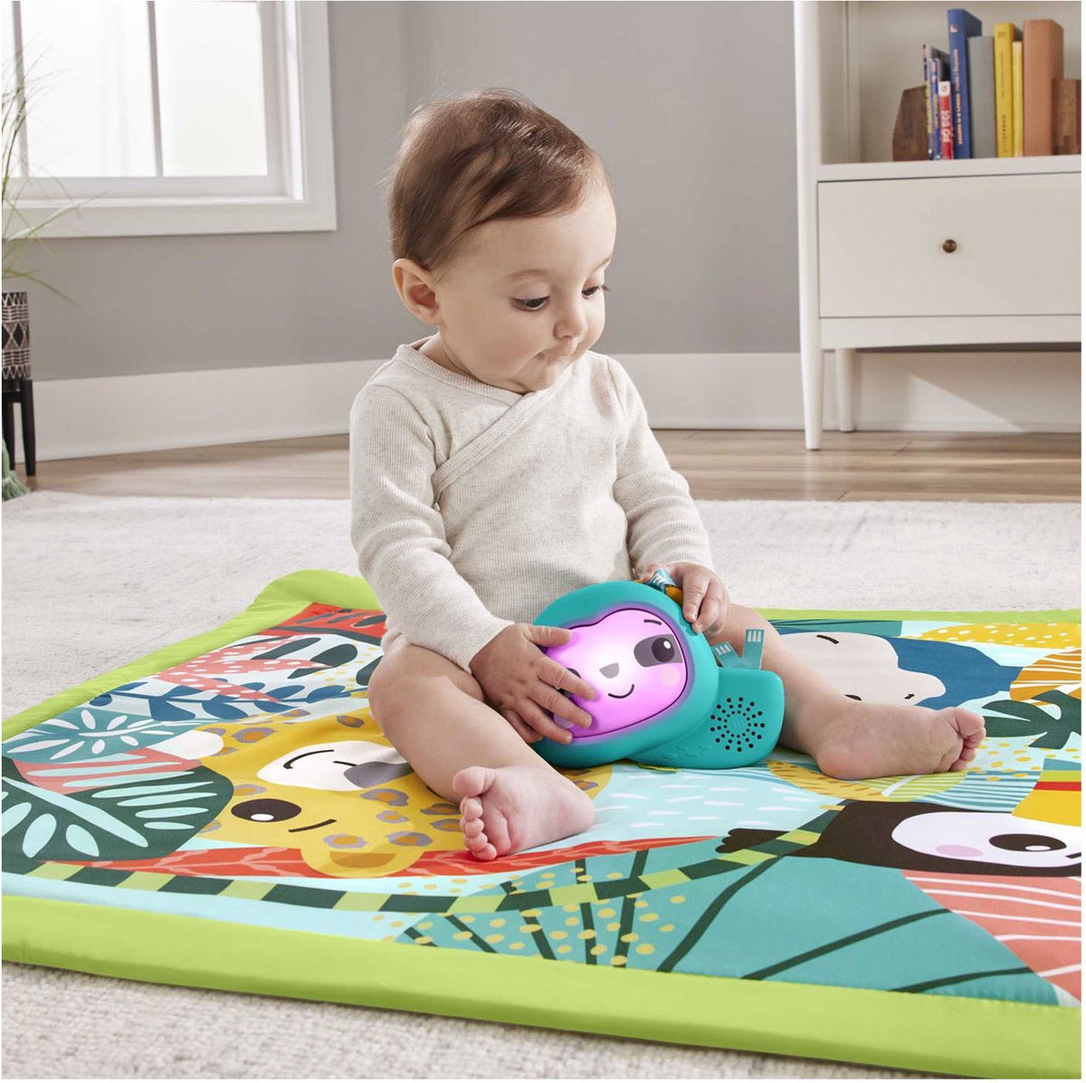 Fisher-Price Baby Gym 3 in 1 Jungle - Baby speelgoed - 0 tot 6 maanden — afbeelding 5