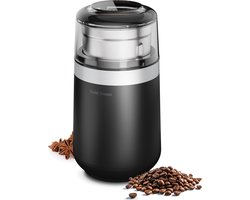 Elektrische Koffiemolen - Koffiebonen Maler - 180W - Zwart - BPA-Vrij - Vivid Green Elektrische Koffiemolen - Koffiebonen Maler - 180W - Zwart - BPA-Vrij - Vivid Green
