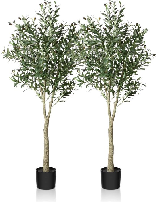 Kunst olijfboom 120 cm UV –Easyplants Kunstplanten