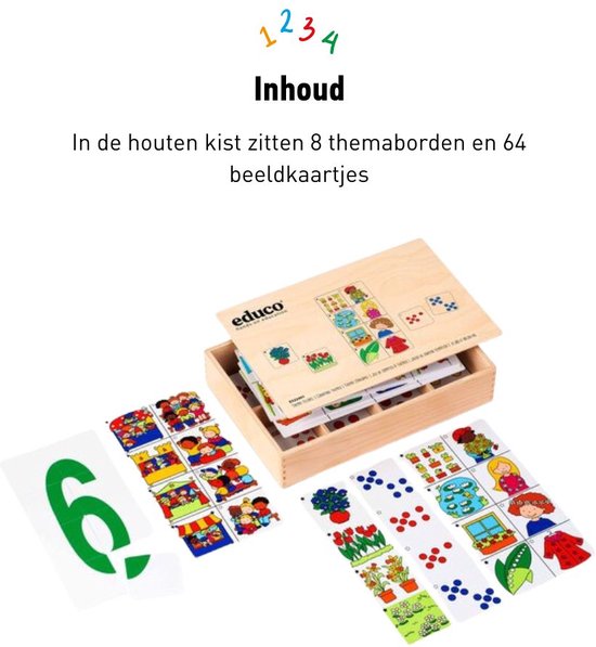 8 Stuks Een Set Houten Dier Puzzel Educatieve Deve... - Vicedeal