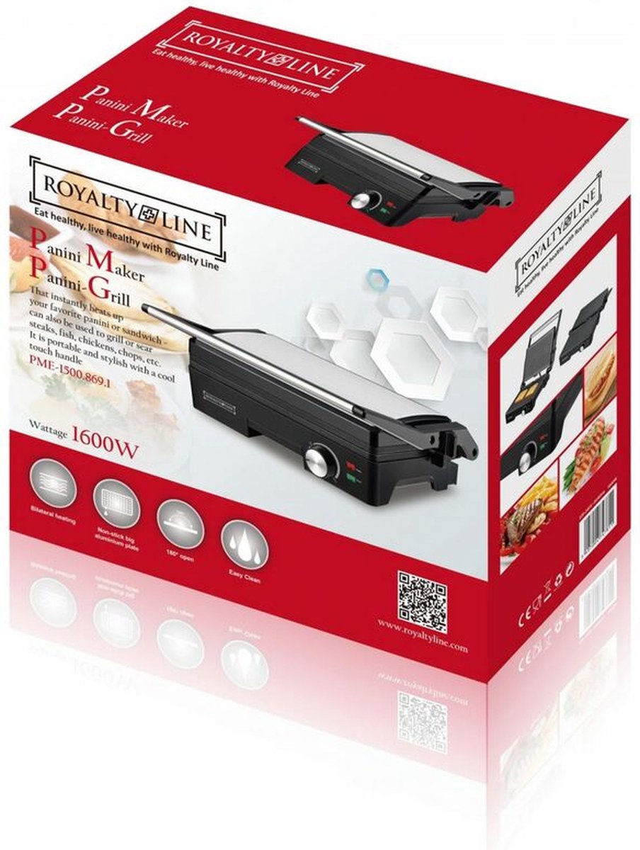 Royalty Contactgrill 1500W thumbnail 5