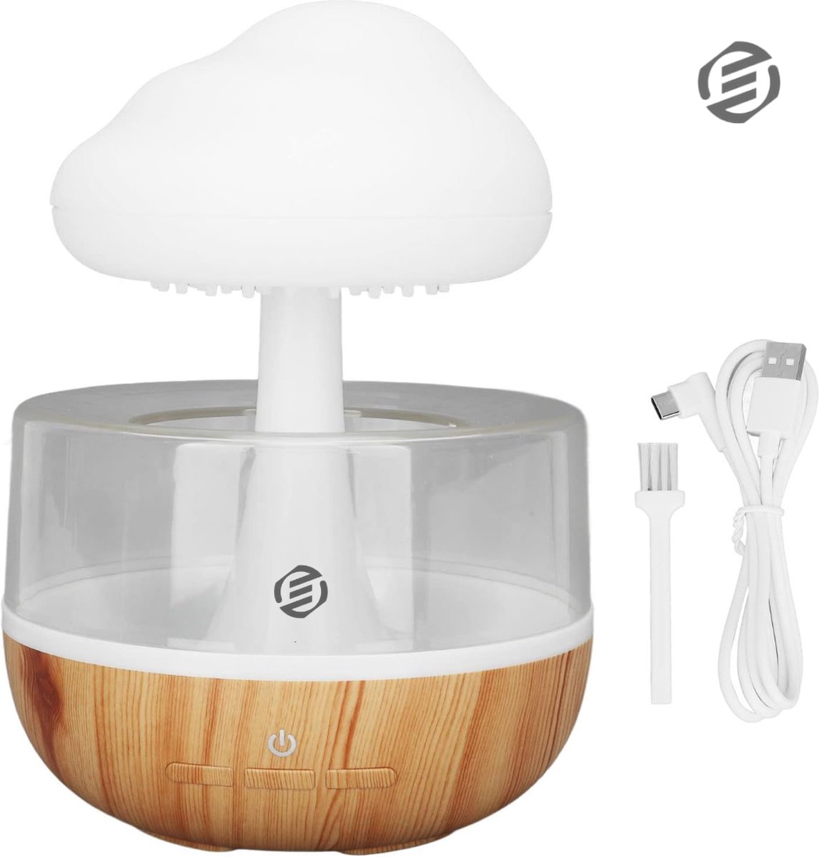 Equivera Regenlamp - Luchtbevochtiger - Waterbevochtiger - Regen Lamp - Slapen