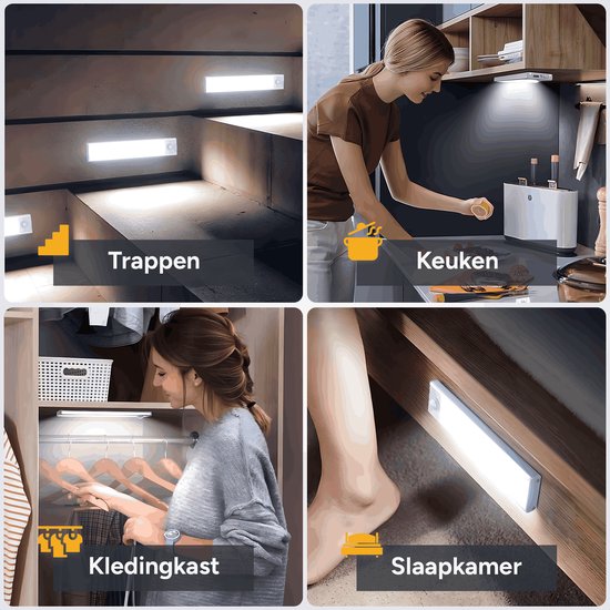 LED Trapverlichting met bewegingssensor LED/1,5W/230V 3000K/4000K/6500K