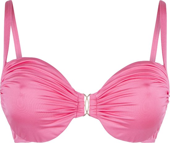Lascana voorgevormde beugel bikinitop ecru/multi Lascana voorgevormde beugel bikinitop ecru/multi