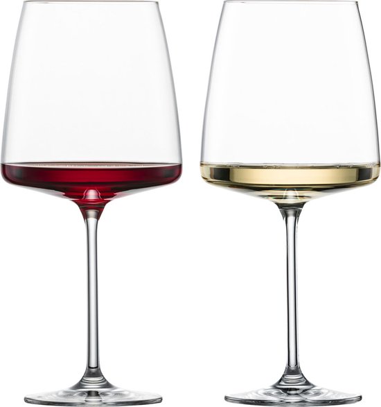 Foto: Zwiesel glas vivid senses wijnglas velvety sumptuous 140 0 71 ltr geschenkverpakking 2 glazen