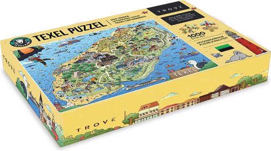Texel Puzzel 1000 Stukjes - Texel eiland - 68x48 cm - Trove