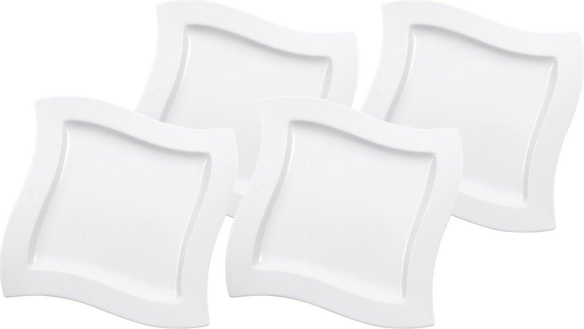 Speiseteller NewWave 27 x 27 cm Set van 4