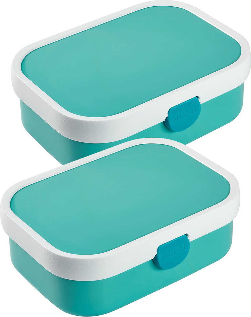 Brotdosen mit Einsatz Campus 700 ml Set van 2