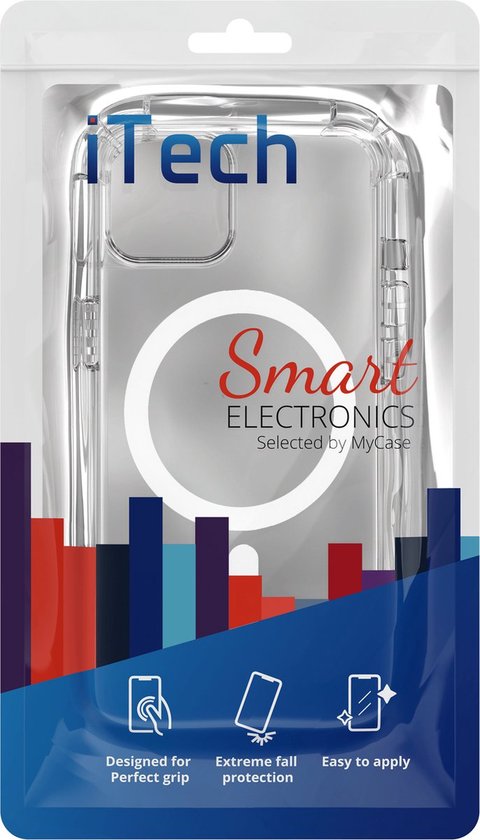 Coque pour iPhone 16 Pro Transparente - 2x Protecteur d'écran en verre trempé iPhone 16 Pro - Protecteur lens d'appareil photo - Housse en silicone anti-choc MagSafe