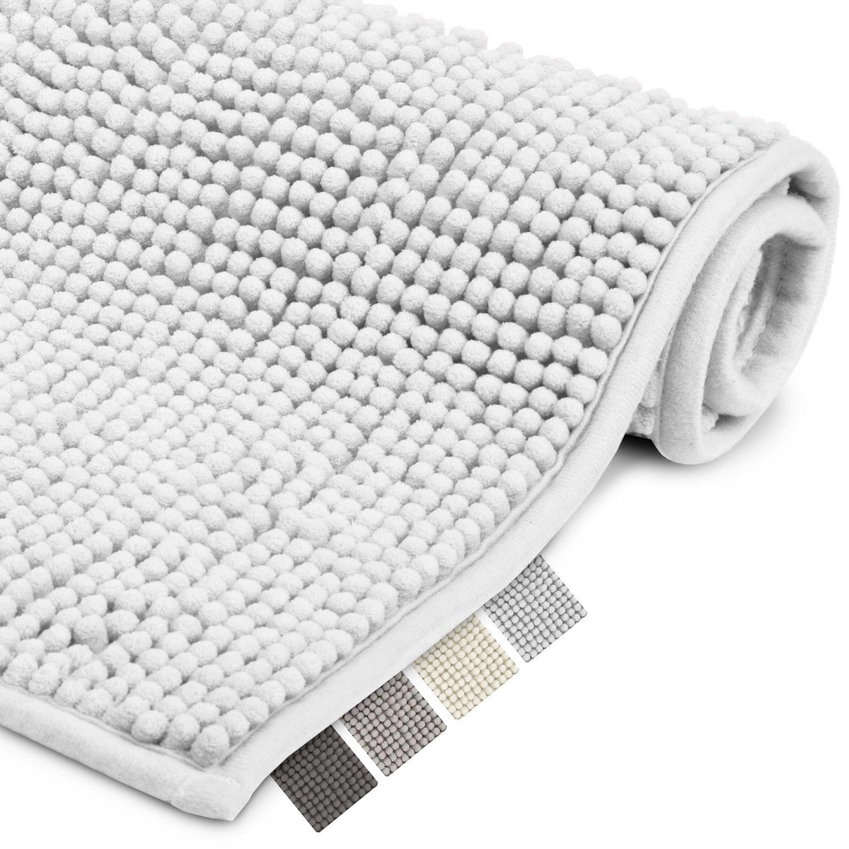 JGS ® Stijlvolle Antislip Badmat voor Douche, Badkuip en Toilet - 80 x 50 cm