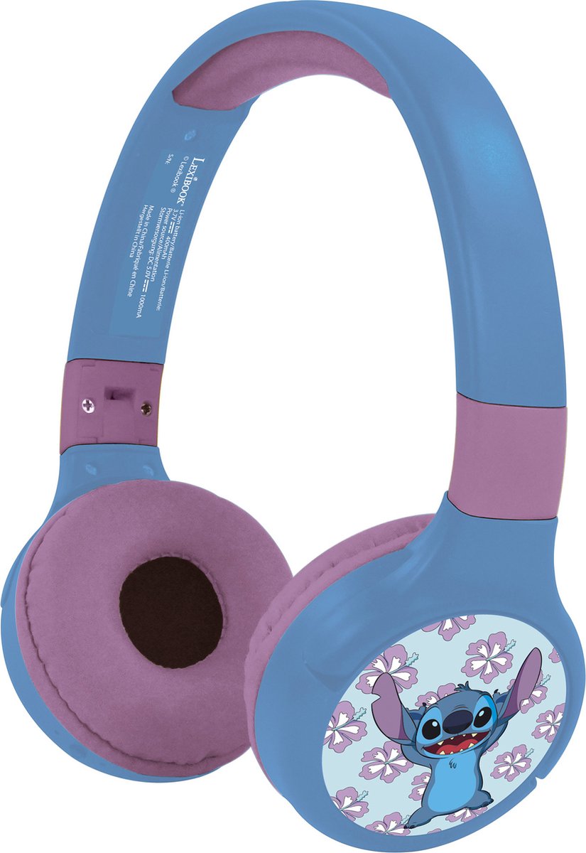 Lilo & Stitch Bluetooth & Whired Opvouwbare Koptelefoon .