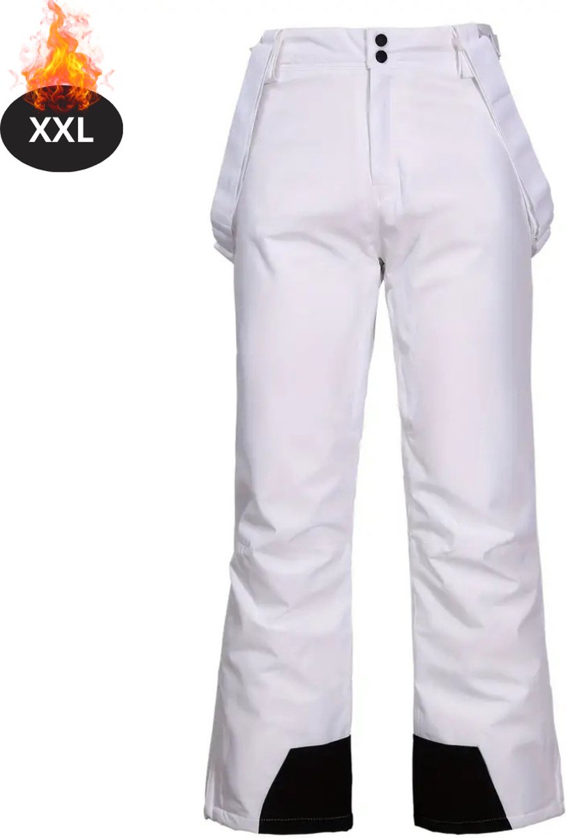 Livano Skibroek Skipak Snowboard Broek Winterbroek Sneeuwbroek Dames Wintersport Wit