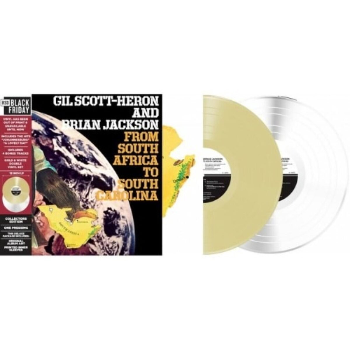 Gil Scott-Heron - From South Africa to South Carolina (Gold & White 2LP/Black Friday 2024)