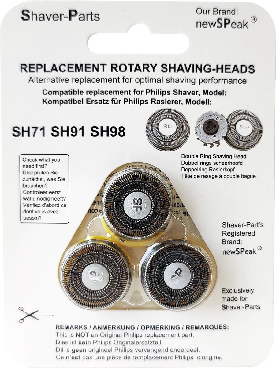 Shaver-Parts Alt Sh98 Scheerhoofd - afbeelding 2