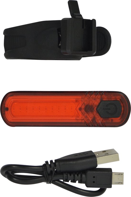 Dresco Achterlicht LED COB oplaadbaar — afbeelding 5
